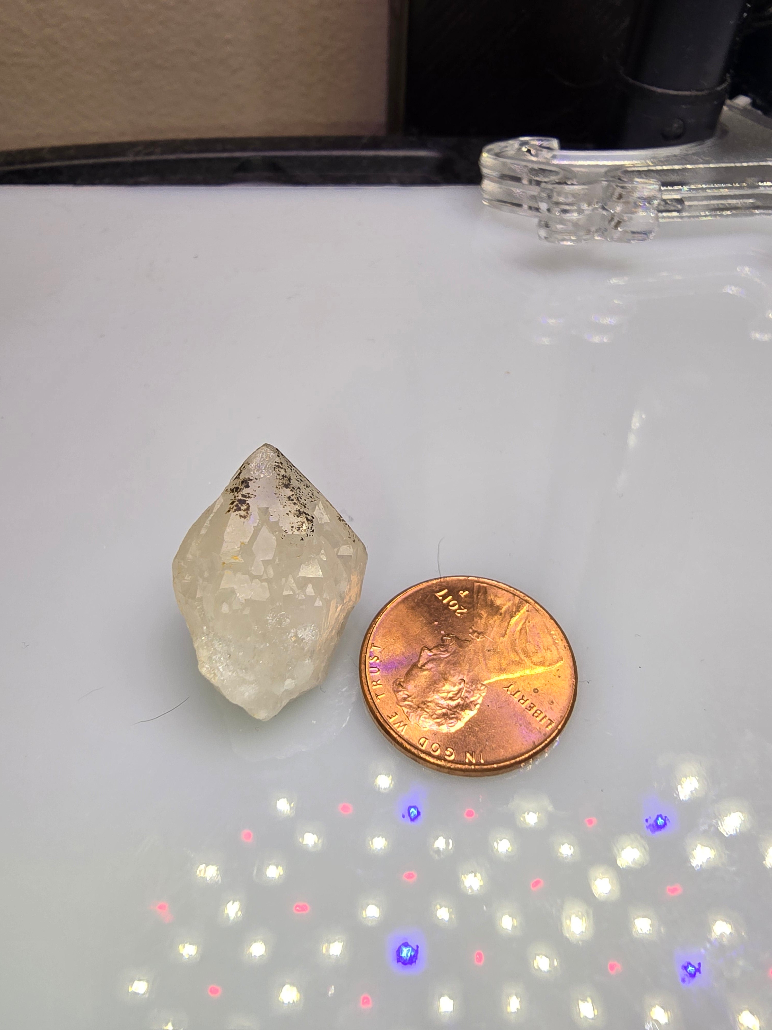 5.7g Clear Quartz Point with Natural Inclusions