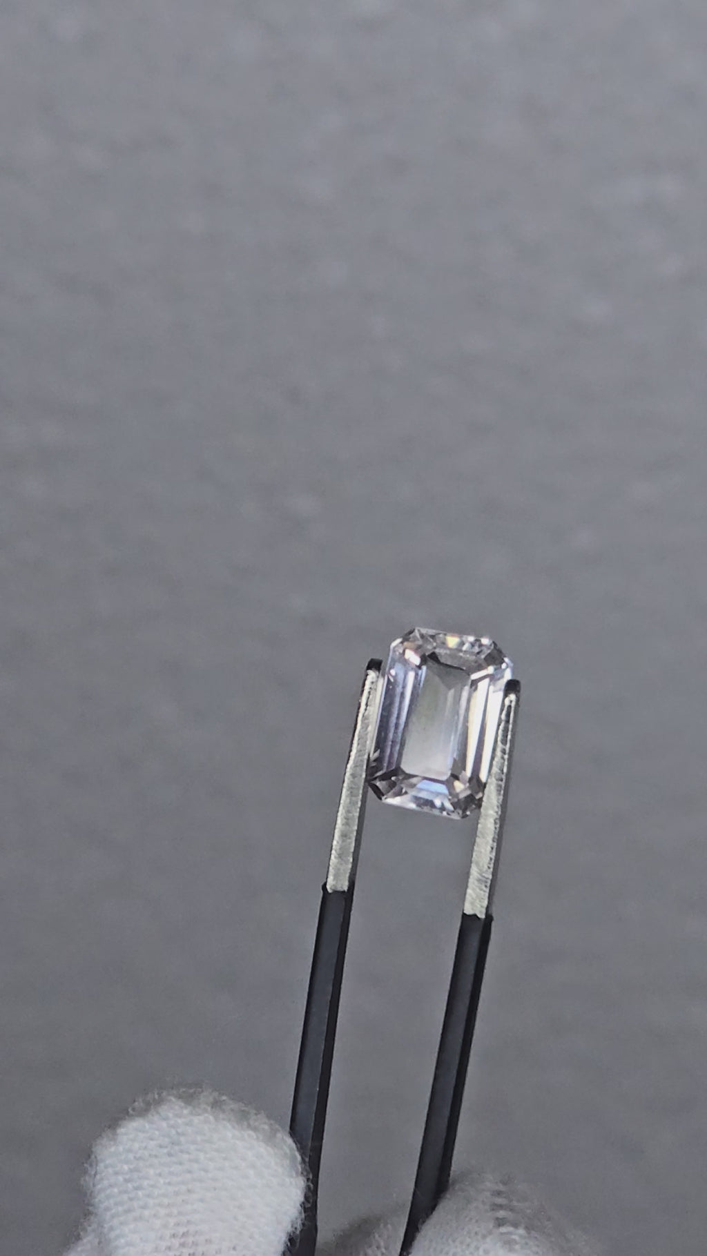 3.45 ct Precision-Cut Ice Blue Aquamarine — Clean, Modern, Architectural