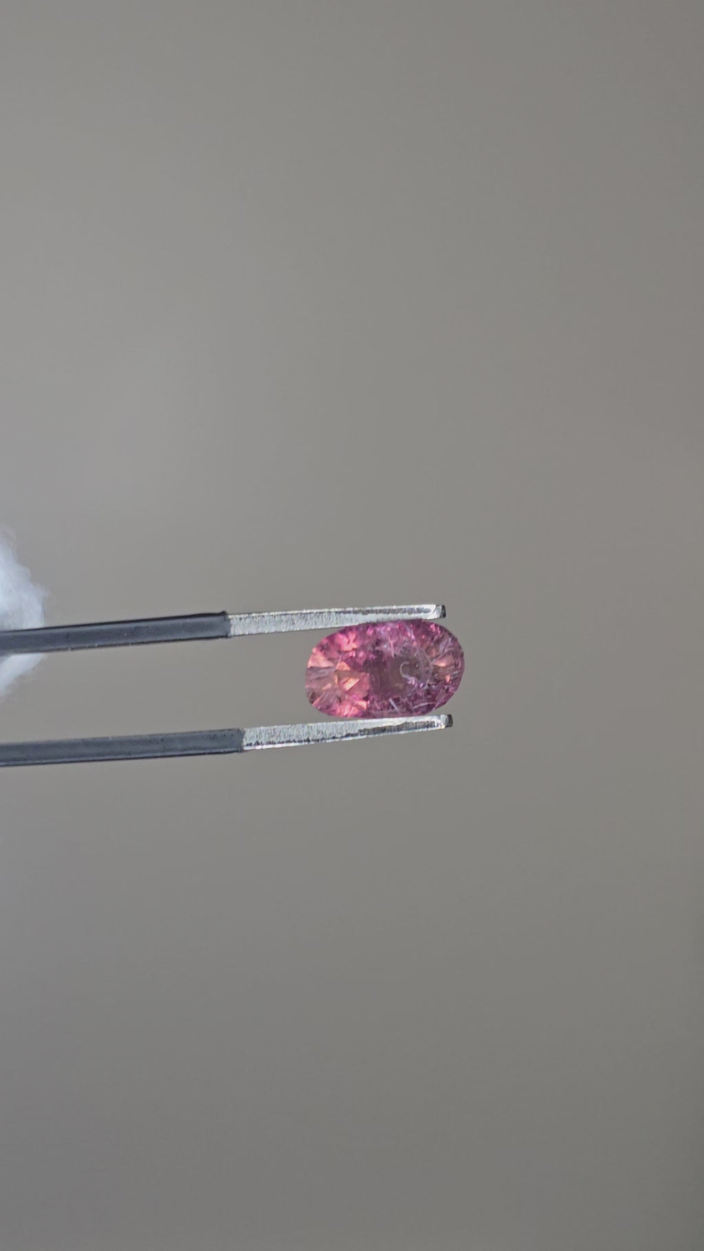 Tourmaline - pink/Sunset Elangated Brilliant Oval -2.75ct