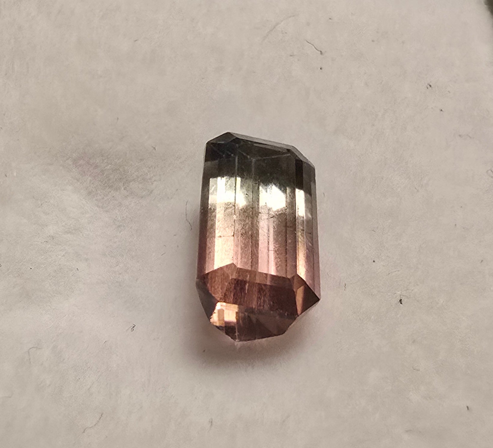 1.8 ct Natural Tri-Colored Tourmaline